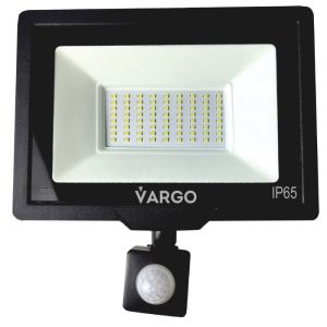 Прожектор LED с датчиком 100W 6500K черный